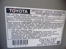 2005 Toyota Sequoia Limited Silver 4.7L AT 4WD #Z24670